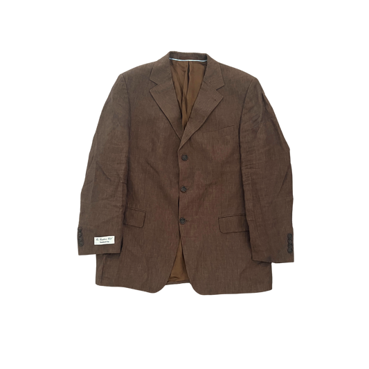 Timeless Blazer - Brown Linnen